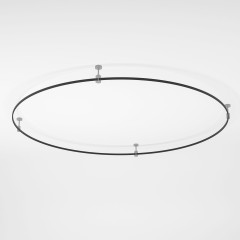 Esthetic Magnetic Шинопровод Round черный Ø1800 85218/00