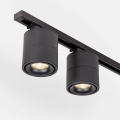 Трековый светодиодный светильник для однофазного шинопровода Klips черный 15W 4200K (1 шт.) LTB21