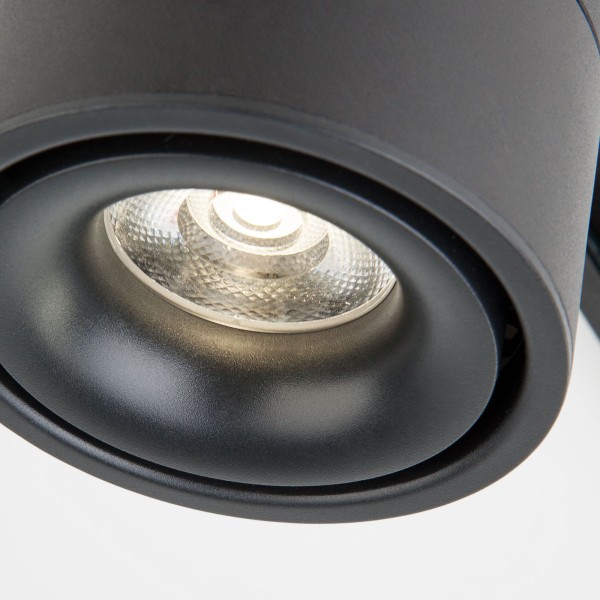 Трековый светодиодный светильник для однофазного шинопровода Klips черный 15W 4200K (1 шт.) LTB21