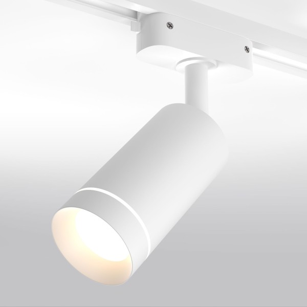 Трековый светодиодный светильник для однофазного шинопровода Glory белый 7W 4200K (1 шт.) LTB39