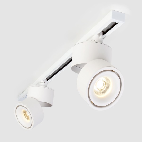 Трековый светодиодный светильник для однофазного шинопровода Klips белый 15W 4200K (1 шт.) LTB21