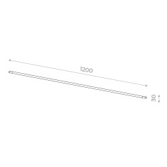ST1653.439.00 Модуль токоподводящий ST-Luce Черный TECHNO