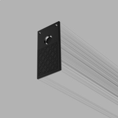 Slim Magnetic Заглушки для накладного шинопровода (2 шт.) черный 85089/00 85089/00