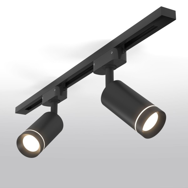 Трековый светодиодный светильник для однофазного шинопровода Glory черный 7W 4200K (1 шт.) LTB39
