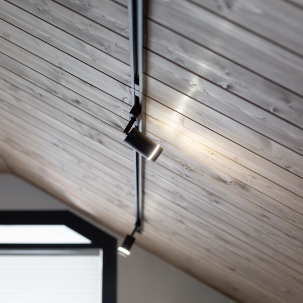 Трековый светодиодный светильник для однофазного шинопровода Glory черный 7W 4200K (1 шт.) LTB39