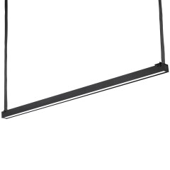 208317 Светильник д/трека 48V NOVE LED 20W 2544LM 100G ЧЕРНЫЙ 3000K IP20