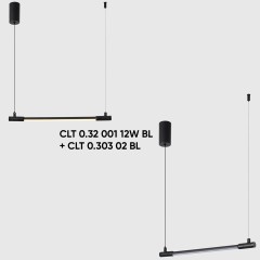 Светильник для модульной системы Crystal Lux CLT 0.32 001 12W BL