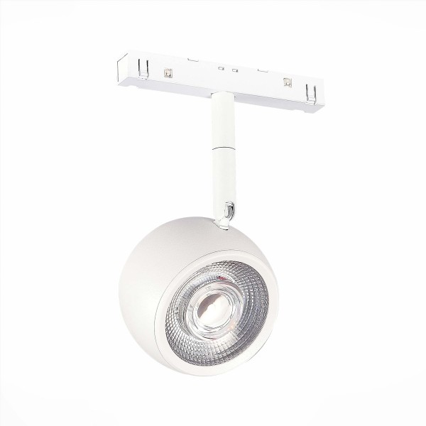 ST355.536.10 Магнитный трековый светильник Белый LED 1*10W 3000K 470Lm Ra>80 36° IP20 L120xW50xH176 SKYLINE 48