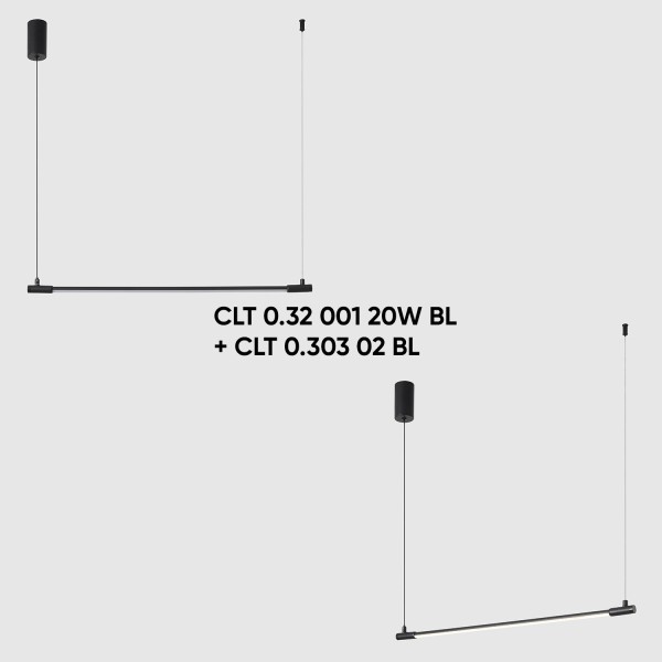 Светильник для модульной системы Crystal Lux CLT 0.32 001 16W BL