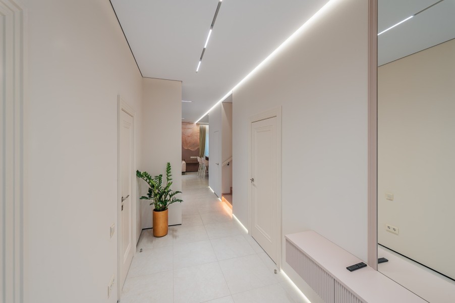 DK8004-WH Линейный светильник SMART LINEAR 18W DIM 3000K-6000K белый