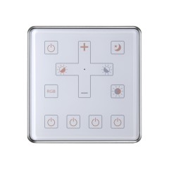 359393 PULT NT24 042 белый Беспроводной пульт дистанционного управления (2.4G) для арт. 359362-359377 IP20 GLAT