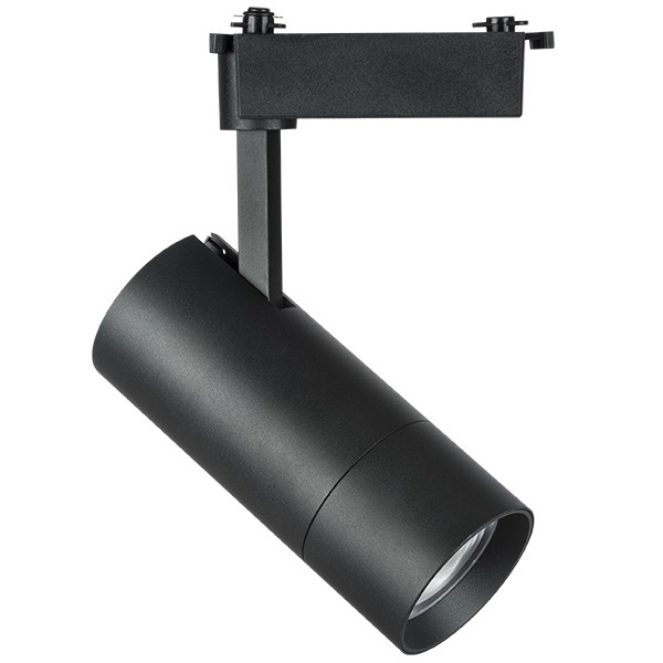 229337 Светильник для 1-фазного трека VOLTA LED COB 30W 2700LM 18-60G ЧЕРНЫЙ 3000K