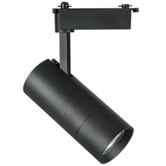 229337 Светильник для 1-фазного трека VOLTA LED COB 30W 2700LM 18-60G ЧЕРНЫЙ 3000K