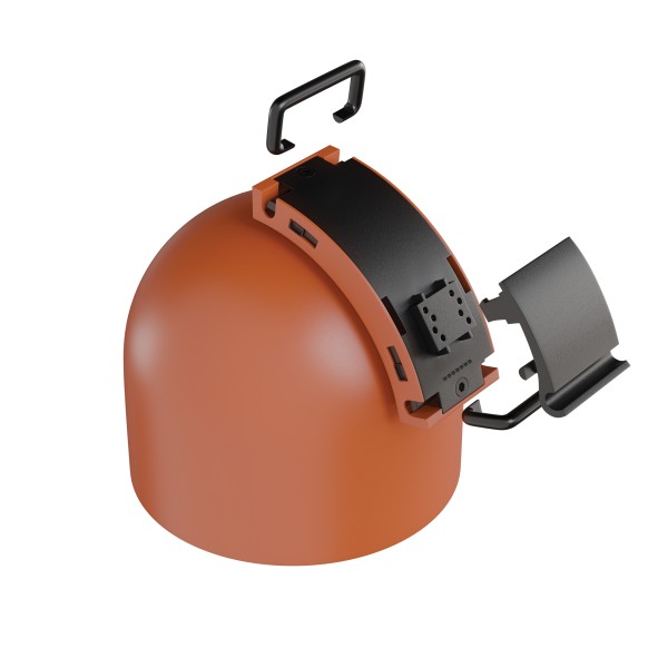 208042 Светильник д/трека 48V NOVE LED 12W 491LM 100G КРАСНЫЙ 3000K IP20