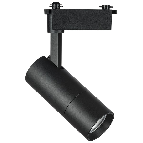 229237 Светильник для 1-фазного трека VOLTA LED COB 20W 1800LM 18-60G ЧЕРНЫЙ 3000K