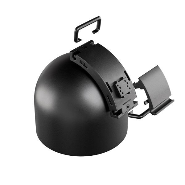 208047 Светильник д/трека 48V NOVE LED 12W 491LM 100G ЧЕРНЫЙ 3000K IP20