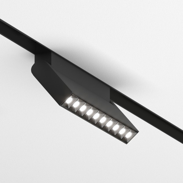 Трековый светильник Slim Magnetic HL0212W 4200K черный 85010/01