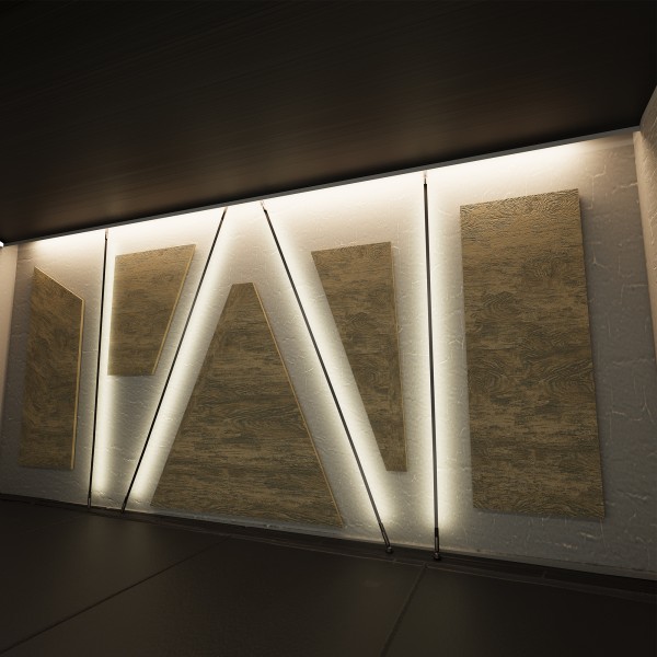 ST963.417.00 Тросовая световая система без источника света ST-Luce Черный RAY