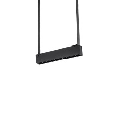 208217 Светильник д/трека 48V NOVE LED 7W 1366LM 80G ЧЕРНЫЙ 3000K IP20