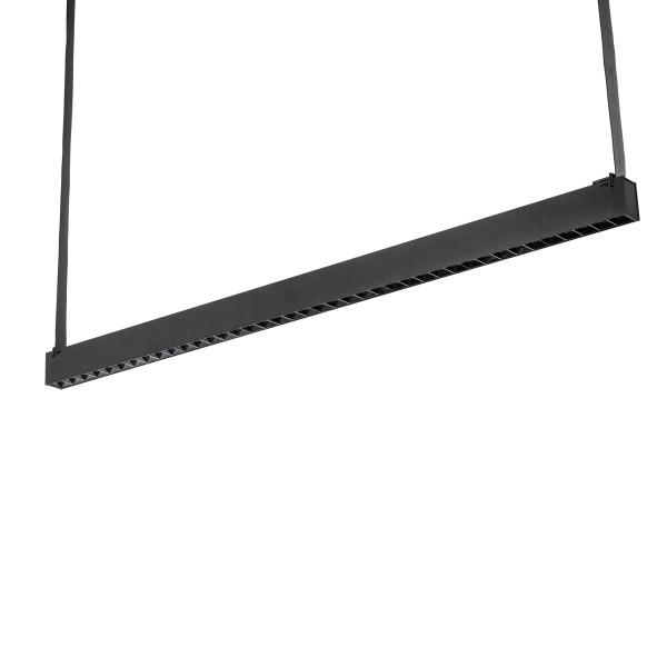 208237 Светильник д/трека 48V NOVE LED 30W 5462LM 80G ЧЕРНЫЙ 3000K IP20