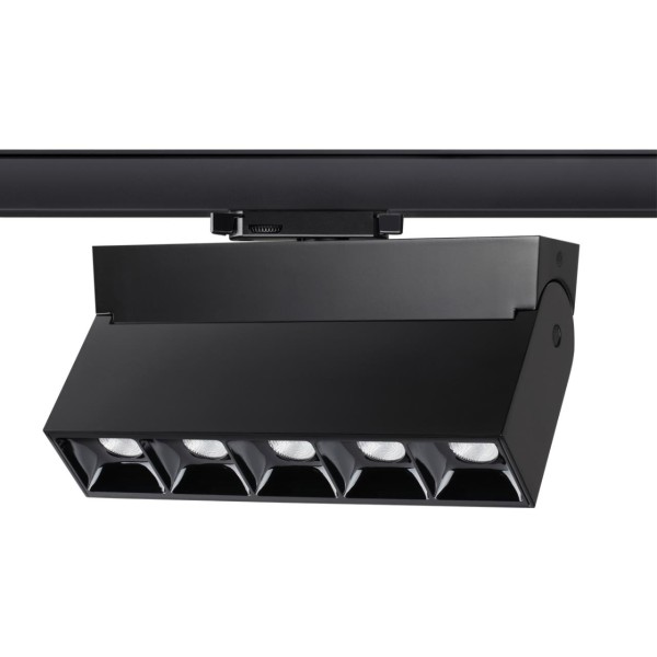 358326 PORT NT19 274 черный Трехфазный трековый свтильник IP33 LED 4000К 25W 110-265V EOS