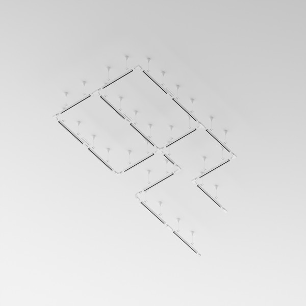 Шинопровод накладной/подвесной Technical TRX005-313W