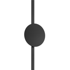 DK5350-BK Светильник для трека Air, серия Reflex 4000 со светодиодом, ?180*H23мм, 48V DC, 5W, RA?90, 120°, 4000K, IP20, черный, алюминий