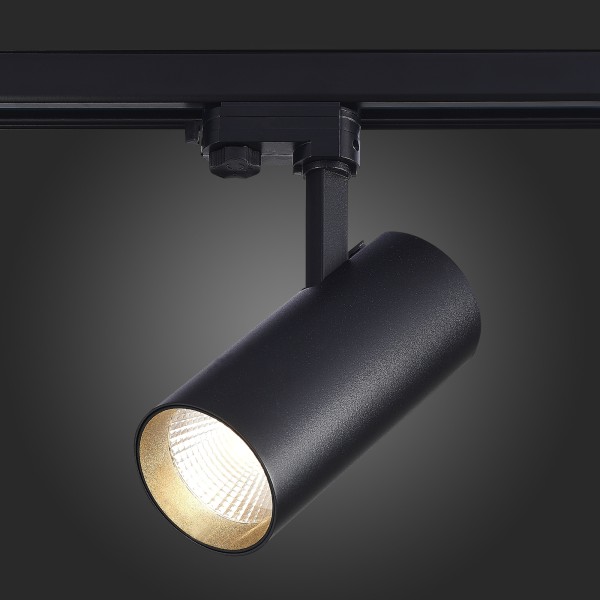 ST661.446.40 Св-к трек. Черный LED 1*40W 4000K 3 200Lm Ra>90 38° IP20 L190xW85xH265 165-265V TRACE