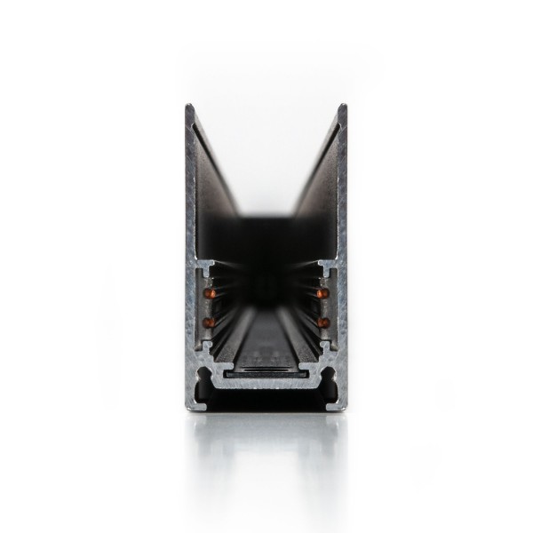 Шинопровод накладной черный 1 м Slim Magnetic 85085/00