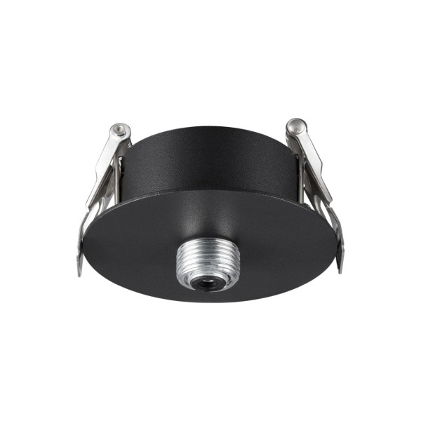 359124 KONST NT23 072 черный База для встраиваемого монтажа светильников 359128-359133 IP20 15-40W 170-265V RAMO