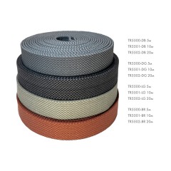 TR5500-BR Гибкий трек-ремень Belty, серия Base, 5м, 48V DC, IP20, коричневый, ткань, медь