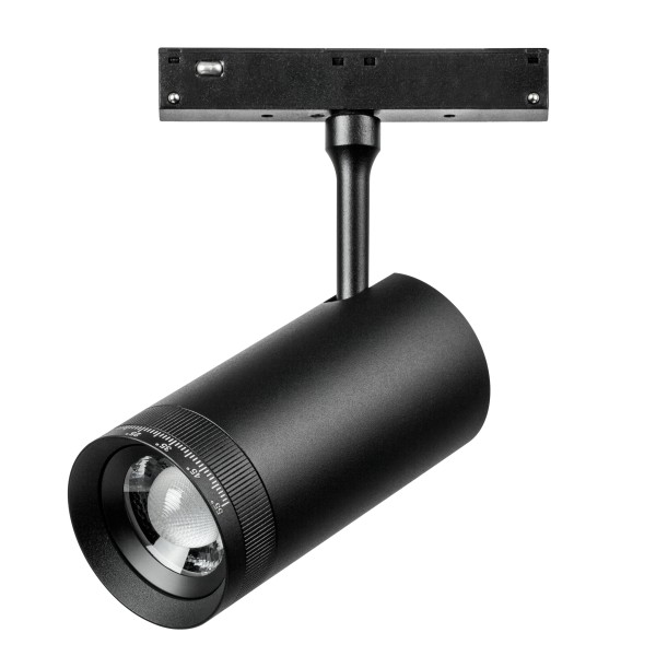 209047 Светильник 48V для трека UNO LED 12W 1000LM 10-55G ЧЕРНЫЙ МАТОВЫЙ 4000K