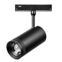 209047 Светильник 48V для трека UNO LED 12W 1000LM 10-55G ЧЕРНЫЙ МАТОВЫЙ 4000K