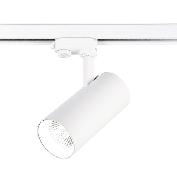 ST661.546.40 Св-к трек. Белый LED 1*40W 4000K 3 200Lm Ra>90 38° IP20 L190xW85xH265 165-265V TRACE