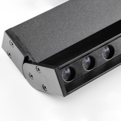 259047 Светильник 48V поворотный д/трека UNO LED 12W 800LM 24G ЧЕРНЫЙ МАТОВЫЙ 4000K