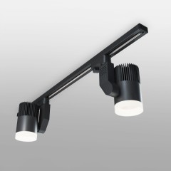 Трековый светильник для однофазного шинопровода Accord черный 30W 4200K (1 шт.) LTB37