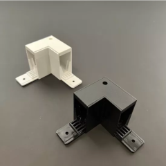 Угловой трековый соединитель S20 Чёрный PC | 54х54mm