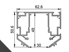 Трековая система LumFer Track 25 220V 2м