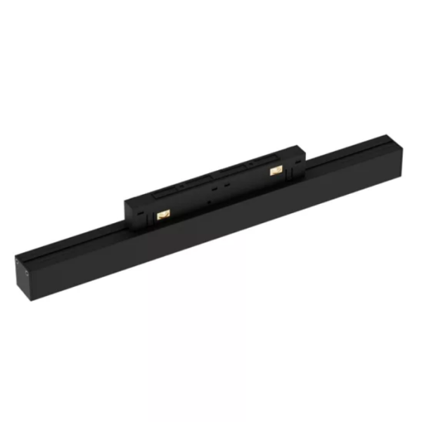 Трековый магнитный светильник LINER MAGNETIC S20 48V 10W 120° 3000K CRI90 OSRAM | Черный корпус L300mm