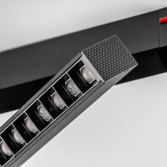 205317 Светильник д/1-фазного трека TETA  APP LED 9W 700LM 24G ЧЕРНЫЙ PRO 3000-6000K DIM