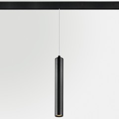 239337 Светильник подвесной 48V для трека UNO LED 7W 500LM 24G ЧЕРНЫЙ МАТОВЫЙ ANTIGLARE 3000K