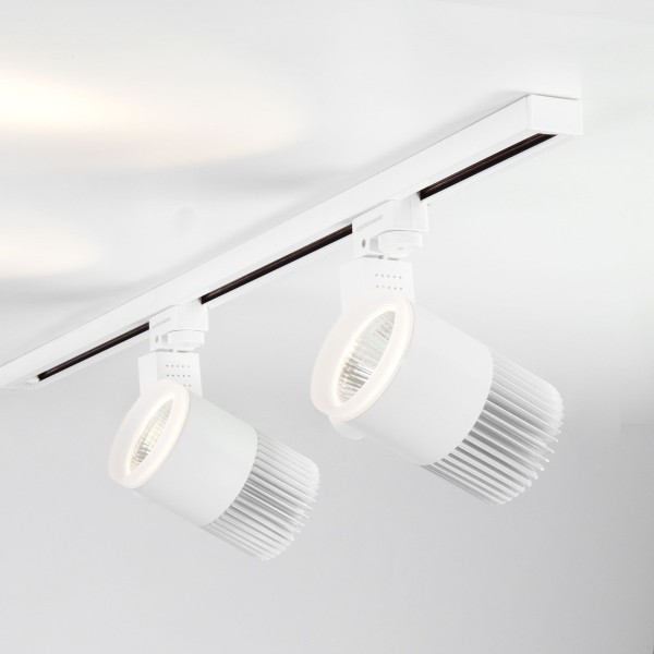 Трековый светодиодный светильник для однофазного шинопровода Accord 30W белый 4200K (1 шт.) LTB20
