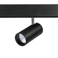209237 Светильник 48V для 1-фазного трека UNO LED 15W 1200LM 28G ANTIGLARE ЧЕРНЫЙ МАТОВЫЙ 3000K