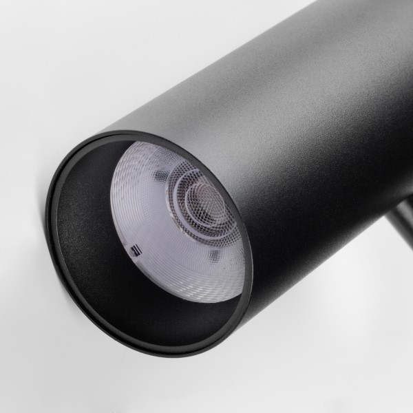 209237 Светильник 48V для 1-фазного трека UNO LED 15W 1200LM 28G ANTIGLARE ЧЕРНЫЙ МАТОВЫЙ 3000K