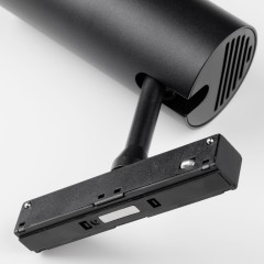 209237 Светильник 48V для 1-фазного трека UNO LED 15W 1200LM 28G ANTIGLARE ЧЕРНЫЙ МАТОВЫЙ 3000K