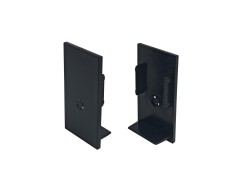 TR2107-BK Торцевые заглушки для шинопровода SMART черные (комплект 2 шт)