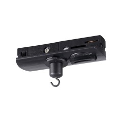 359134 KONST NT23 072 черный Адаптер/держатель для однофазного двухжильного трека без токопровода для арт. 359128-359133 IP20 RAMO