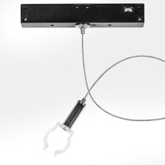 209947 Светильник 48V гибкий для трека UNO LED 18W 1200LM 360G БЕЛЫЙ МАТОВЫЙ 4000K