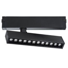 205317R Светильник д/1-фазного трека TETA LED 9W 700LM 24G ЧЕРНЫЙ PRO 3000-6000K DIM