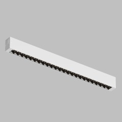 DK8002-WB Линейный светильник SMART LENS 18W DIM 3000K-6000K белый с черным